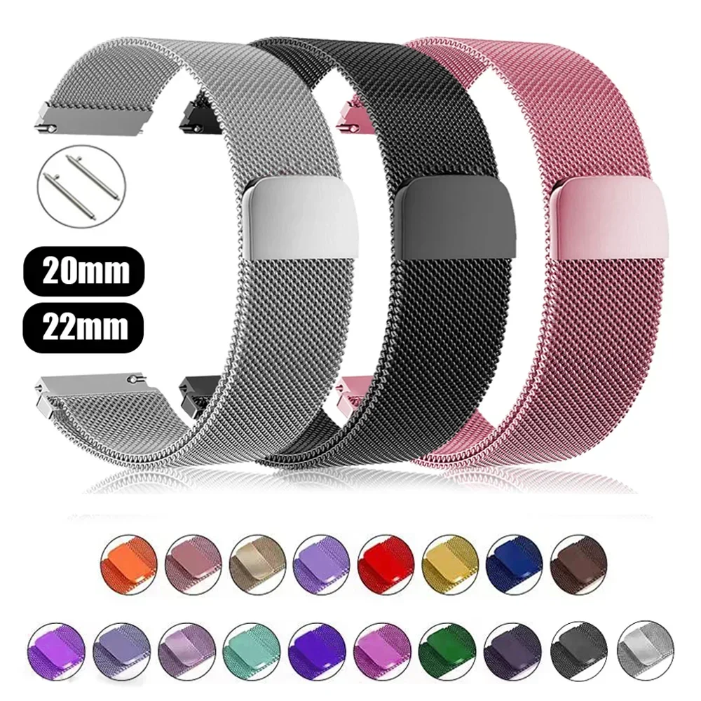 Milanese Loop Magnetic - Milanese Loop For Samsung Galaxy watch