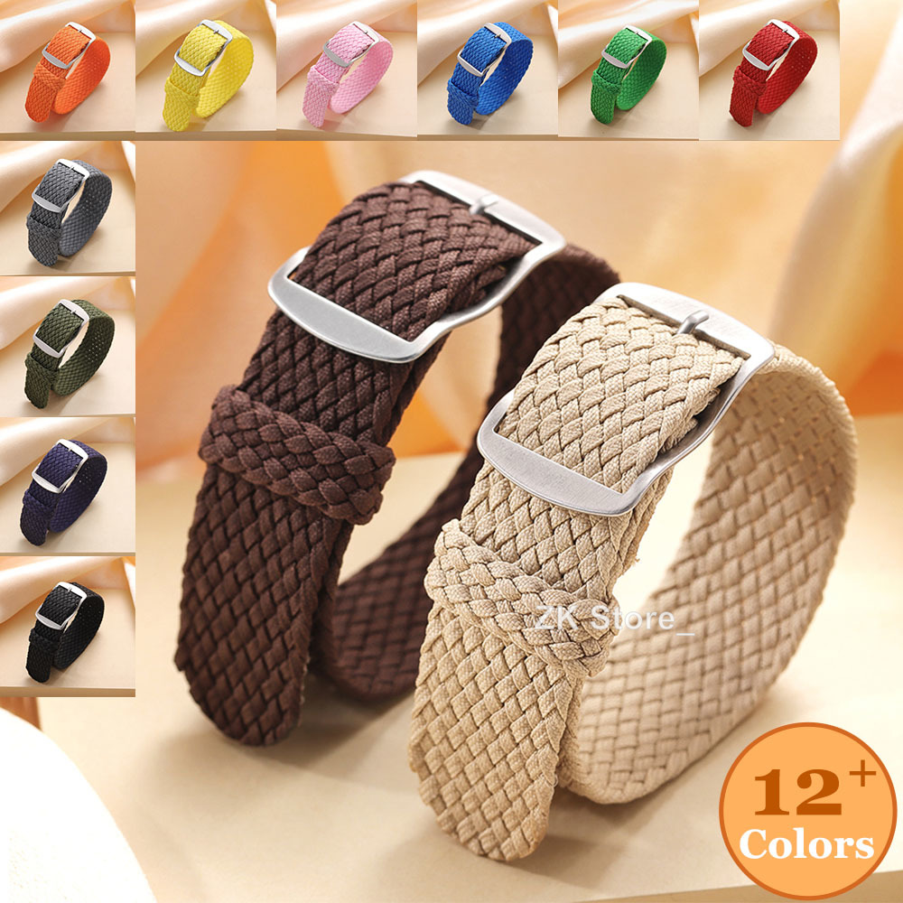 Perlon Strap Woven - Fabric Woven Nylon Watch Band Wristband