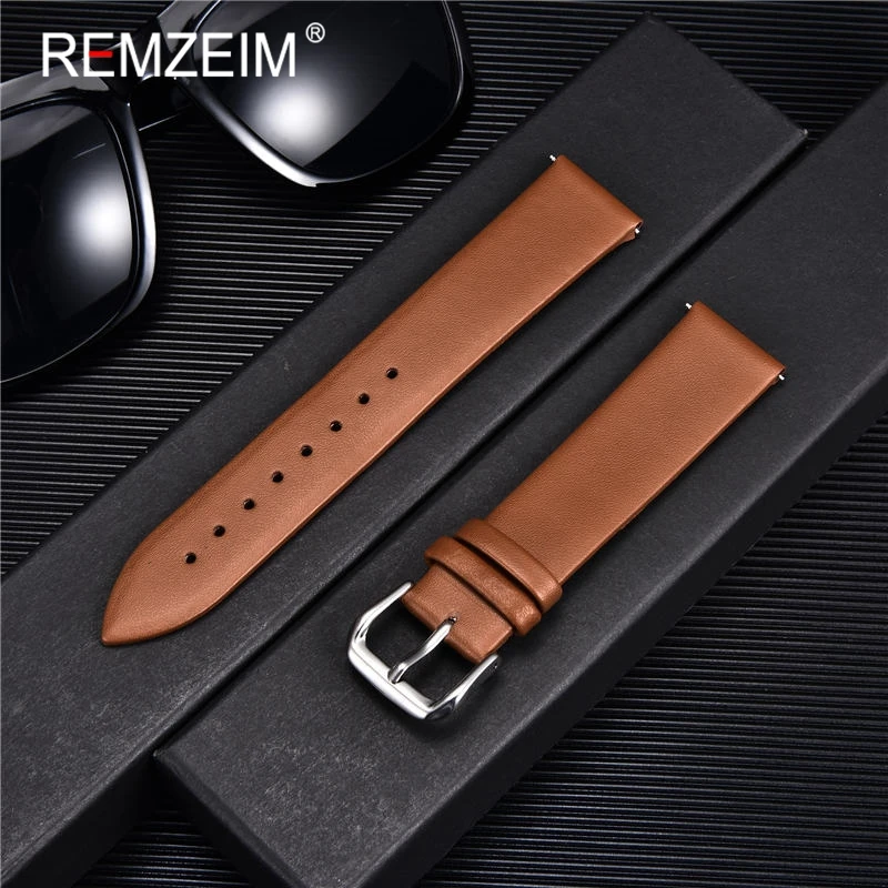 Suede Strap Watch - Cực Chất Chất Liệu Da Thật
