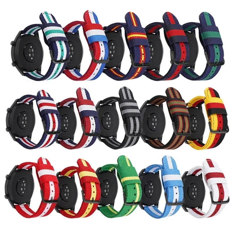 Nylon Watch Strap 20mm 22mm Qu - đánh giá và giá Canvas Strap Watch
