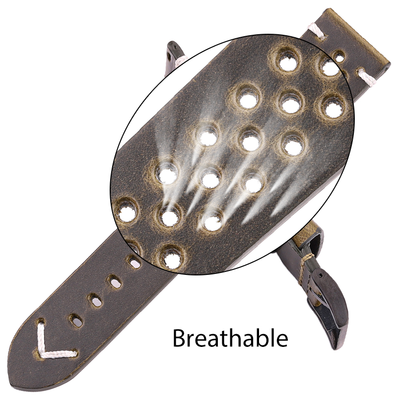 Breathable Genuine Leather Qui - đánh giá và giá Nato Strap Nylon