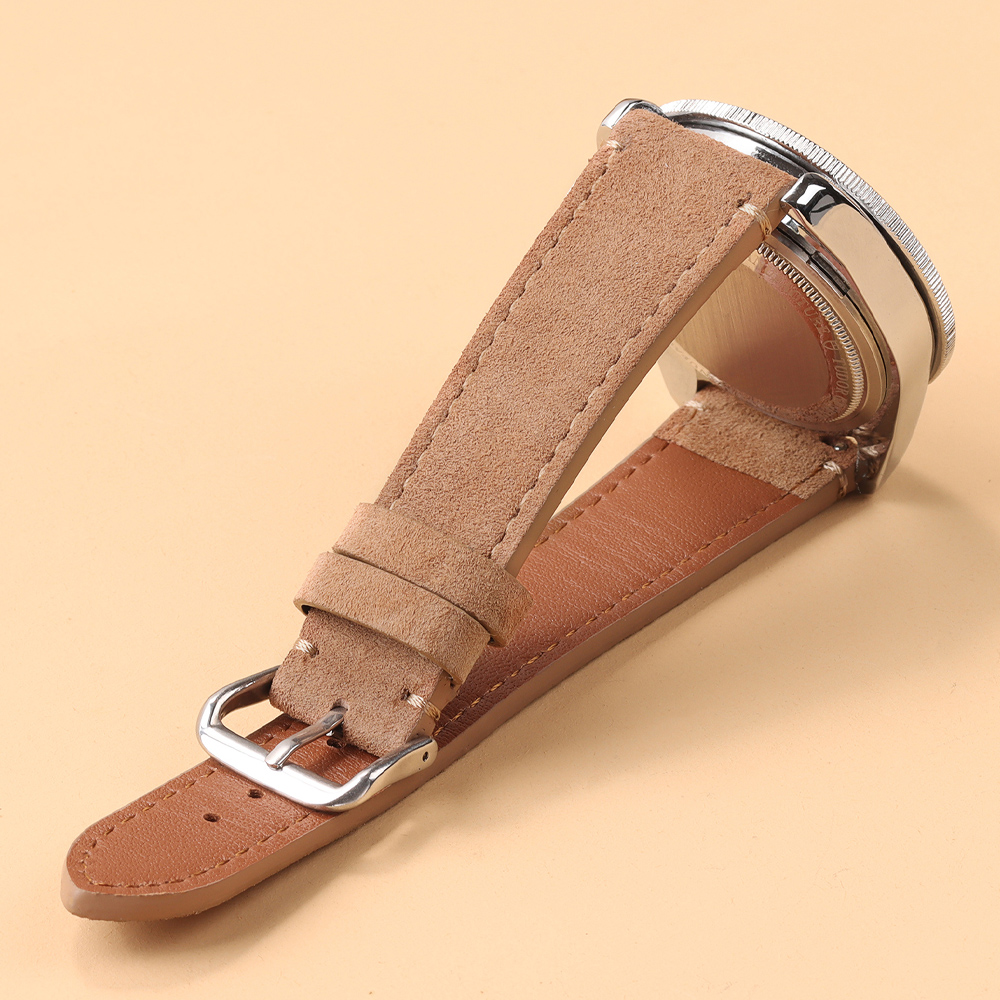 Soft Suede Retro Genuine Leath - đánh giá và giá Suede Strap Watch
