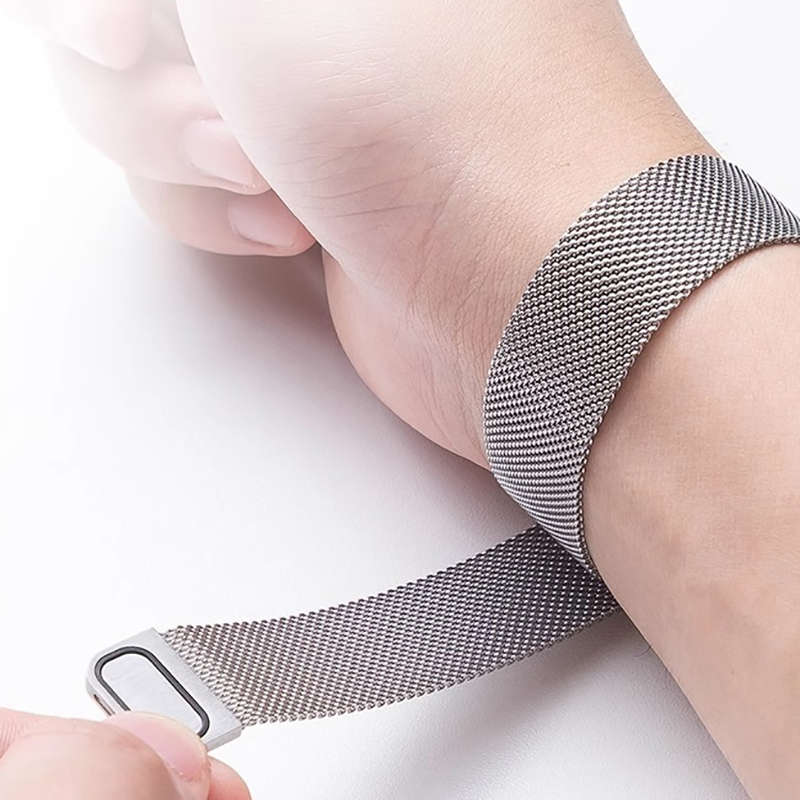 Milanese Magnet Steel strap 12 - đánh giá và giá Milanese Loop Magnetic