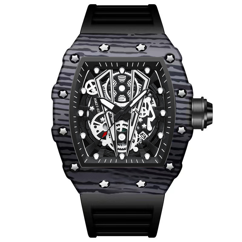 BINBOND B8577 Fashion Men's Qu - đánh giá và giá Rubber Strap Diver