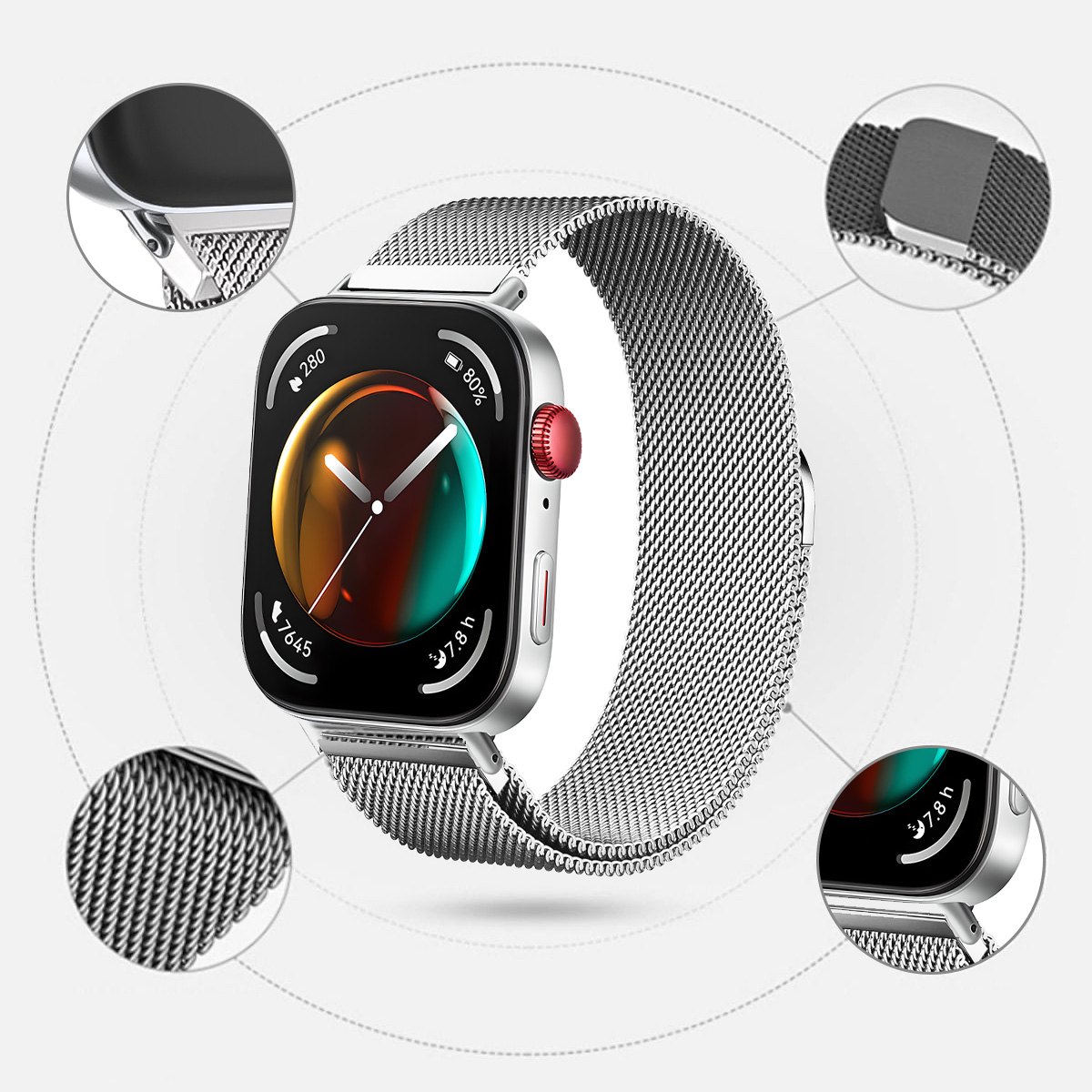 Milanese Magnetic Loop Strap f - đánh giá và giá Milanese Loop Magnetic