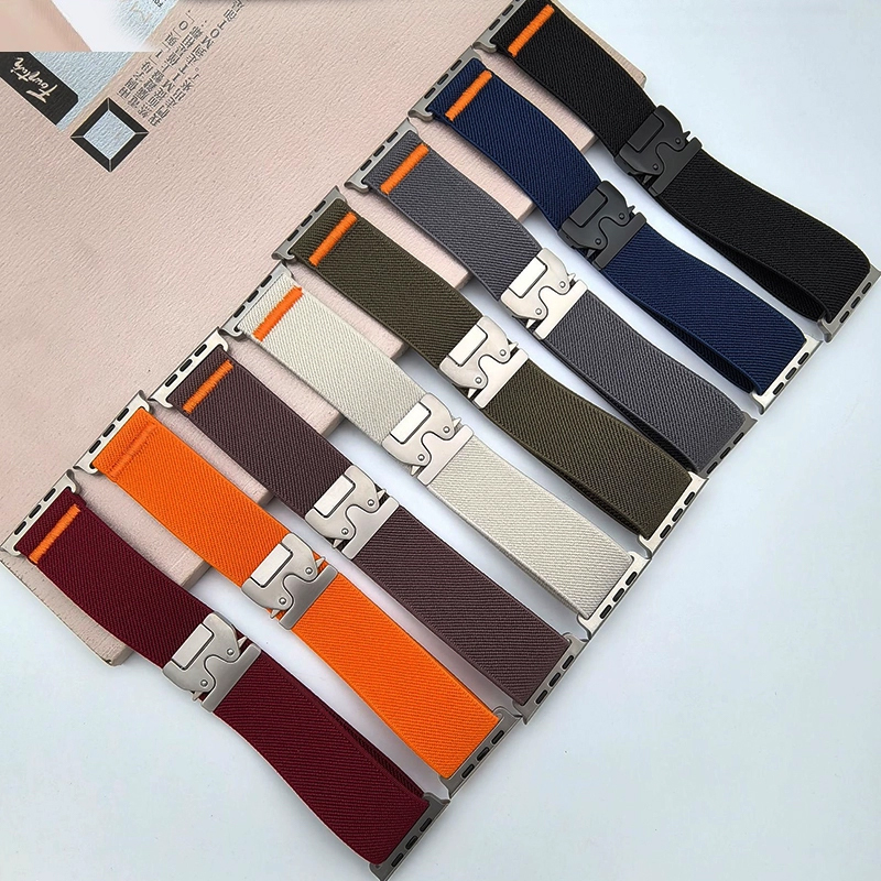 Nylon Strap for Apple Watch ba - đánh giá và giá Parachute Strap Elastic