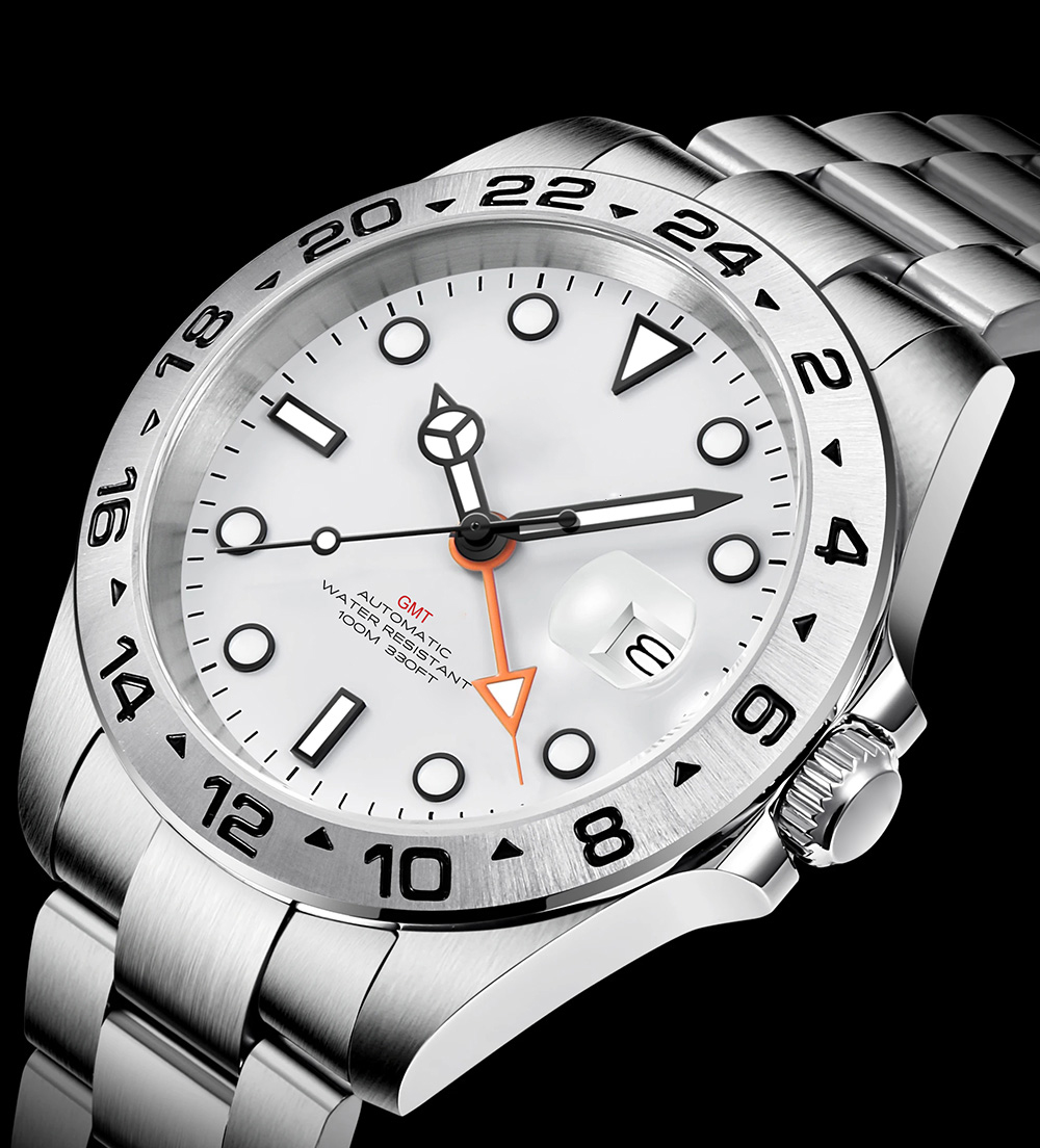 Custom Luxury 39mm NH34 Automa - đánh giá và giá Stainless Bracelet Diver