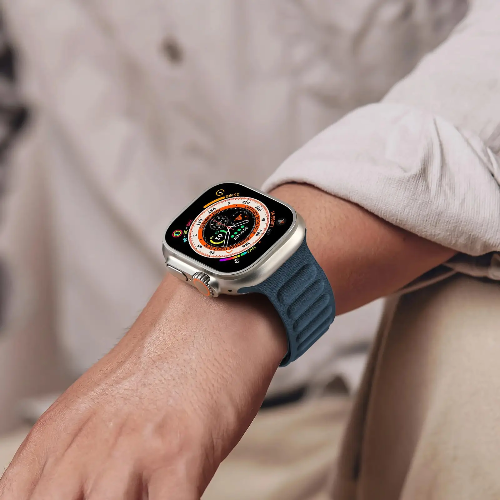 FineWoven Magnetic Loop Strap  - đánh giá và giá Milanese Loop Magnetic