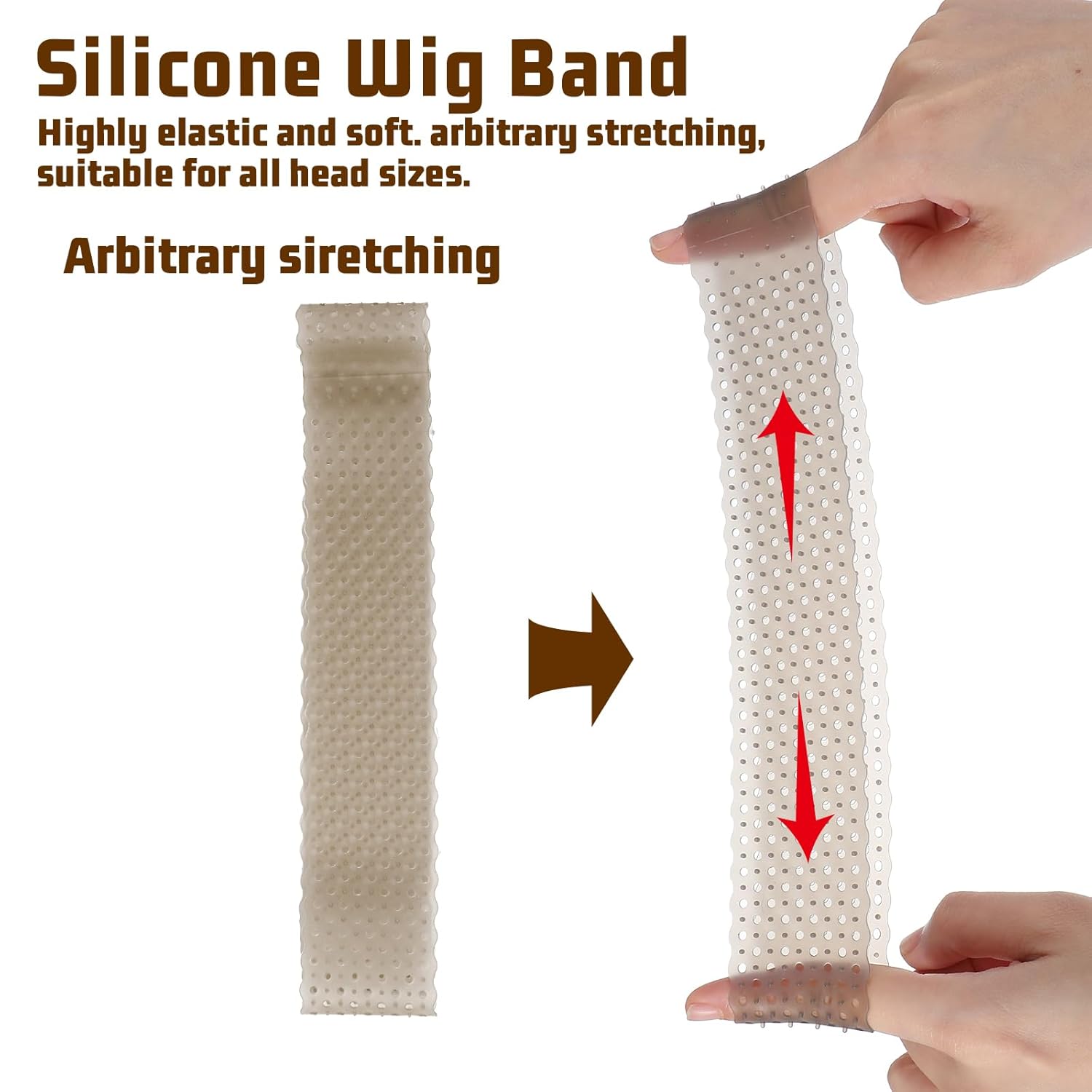 new breathable Wig Grip Band N - đánh giá và giá Silicone Band Women