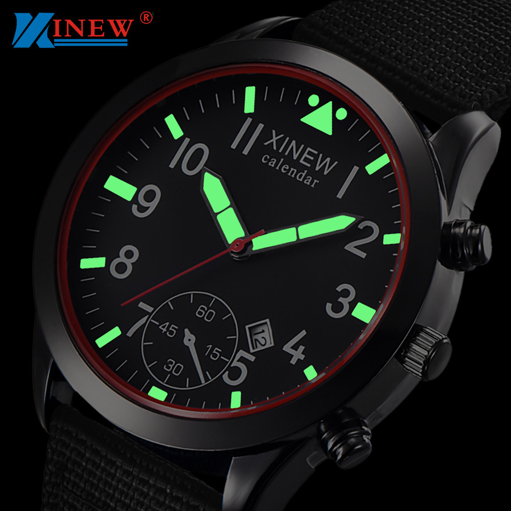 2020 XINEW Đồng Hồ Dây Da Nam  - đánh giá và giá Canvas Strap Watch