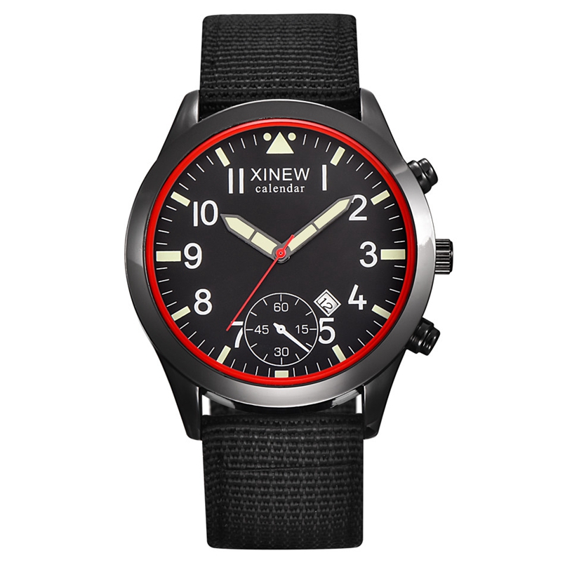 2020 XINEW Đồng Hồ Dây Da Nam  - đánh giá và giá Canvas Strap Watch