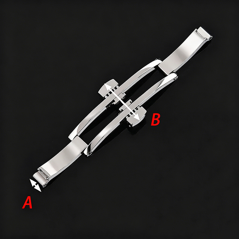 Watch Band Buckle Stainless St - đánh giá và giá Butterfly Clasp Deployant