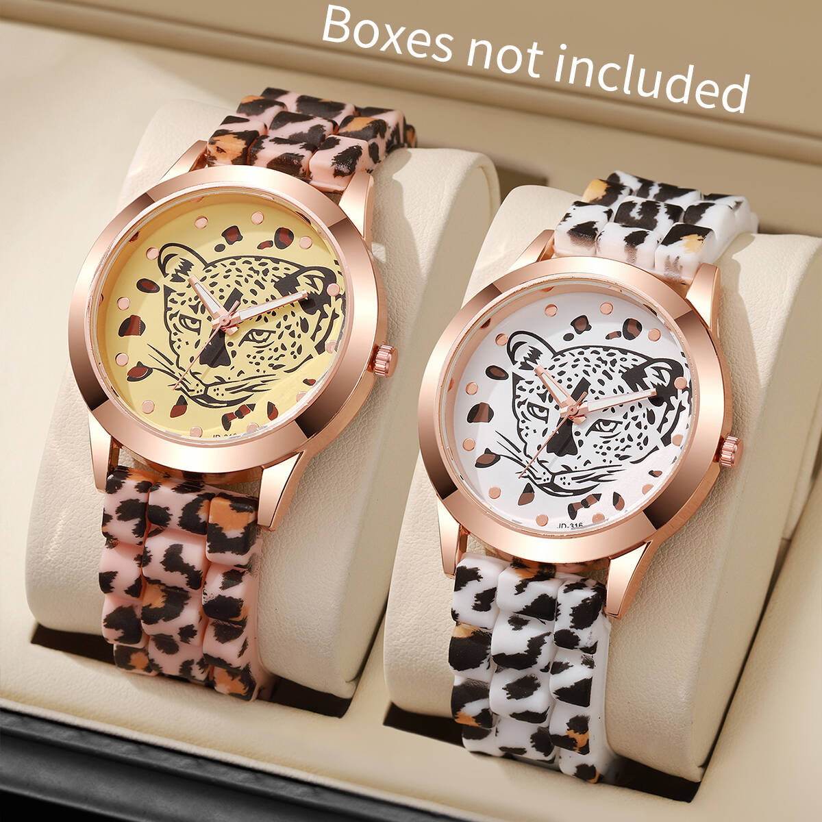 2PCS/Set Fashion Women Watches - đánh giá và giá Silicone Band Women