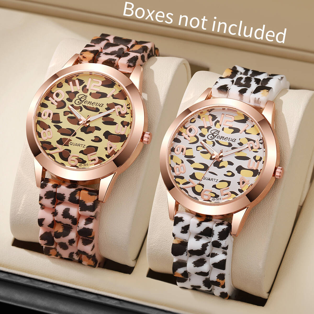 2PCS/Set Fashion Women Watches - đánh giá và giá Silicone Band Women