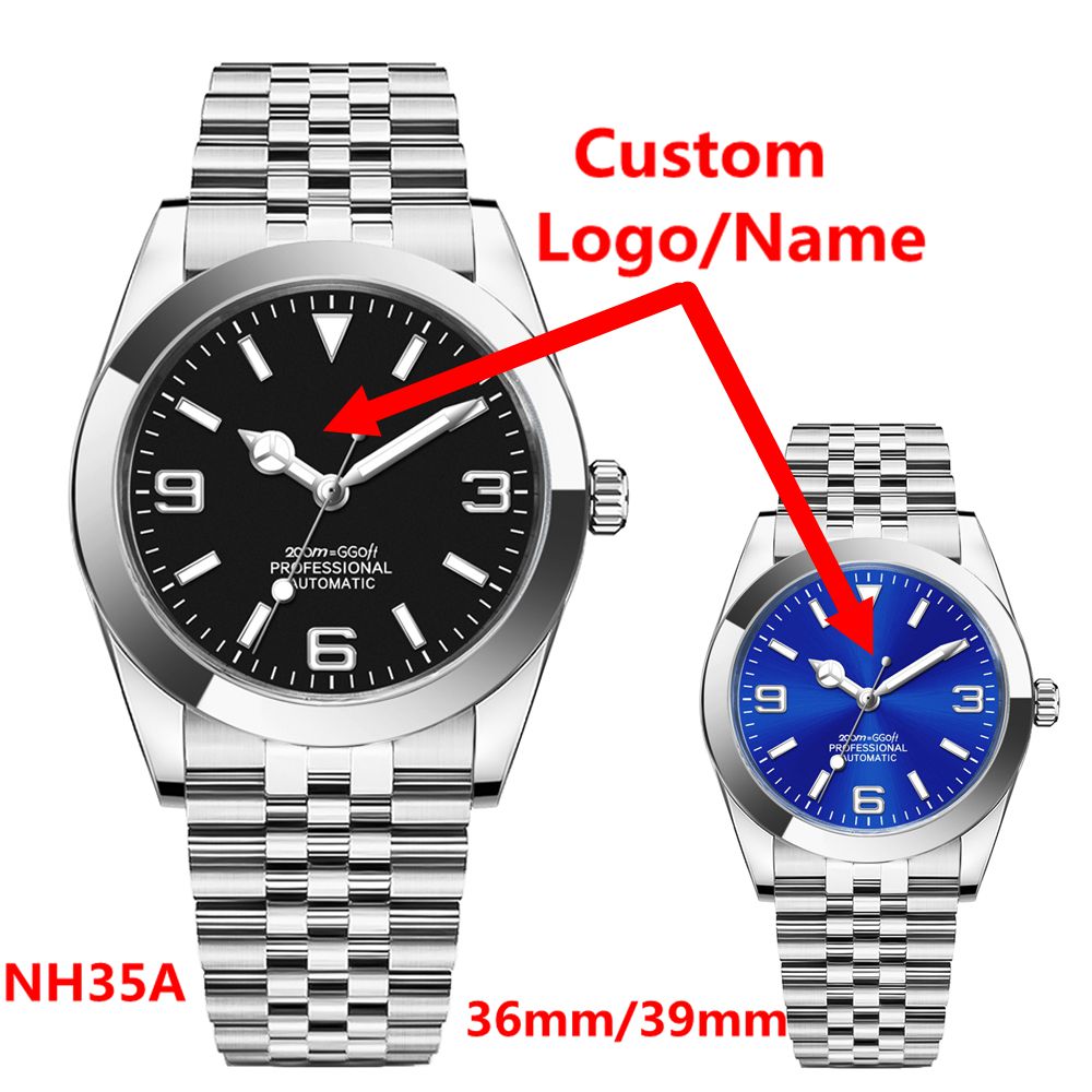 Custom Logo Luxury NH35 Watch  - đánh giá và giá Stainless Bracelet Diver