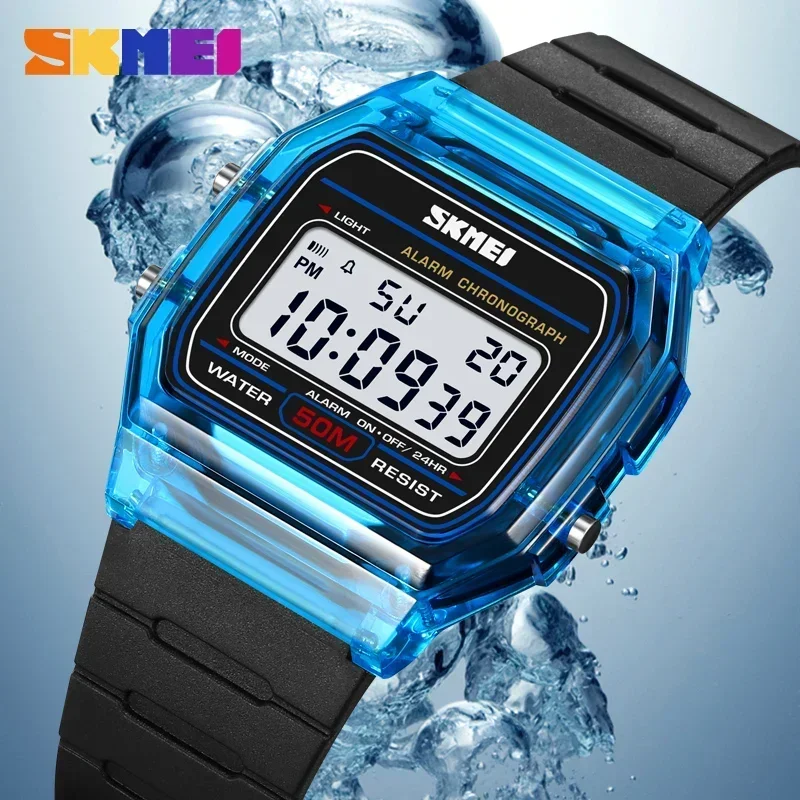 SKMEI 2056 Transparent TPU Str - đánh giá và giá Rubber Strap Diver