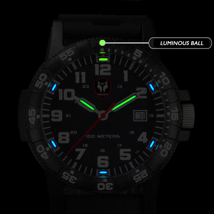 Hnlgnox Mens Pilot Watches Spo - đánh giá và giá Rubber Strap Diver