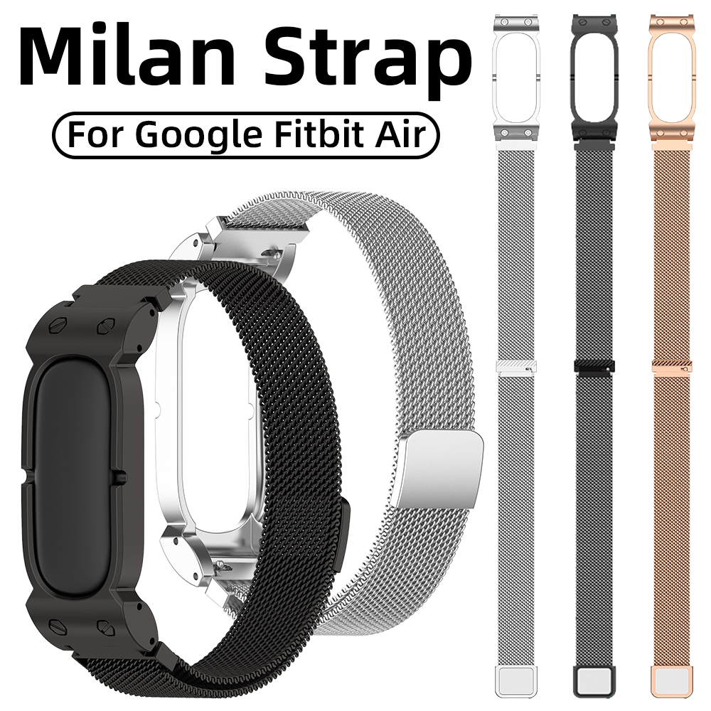 Milanese Watch Band For Fitbit - đánh giá và giá Mesh Strap Metal