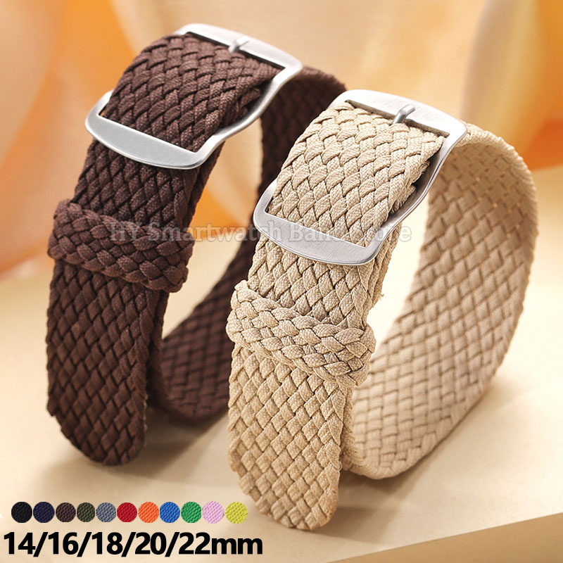 14mm 16mm 18mm 20mm 22mm Woven - đánh giá và giá Perlon Strap Woven
