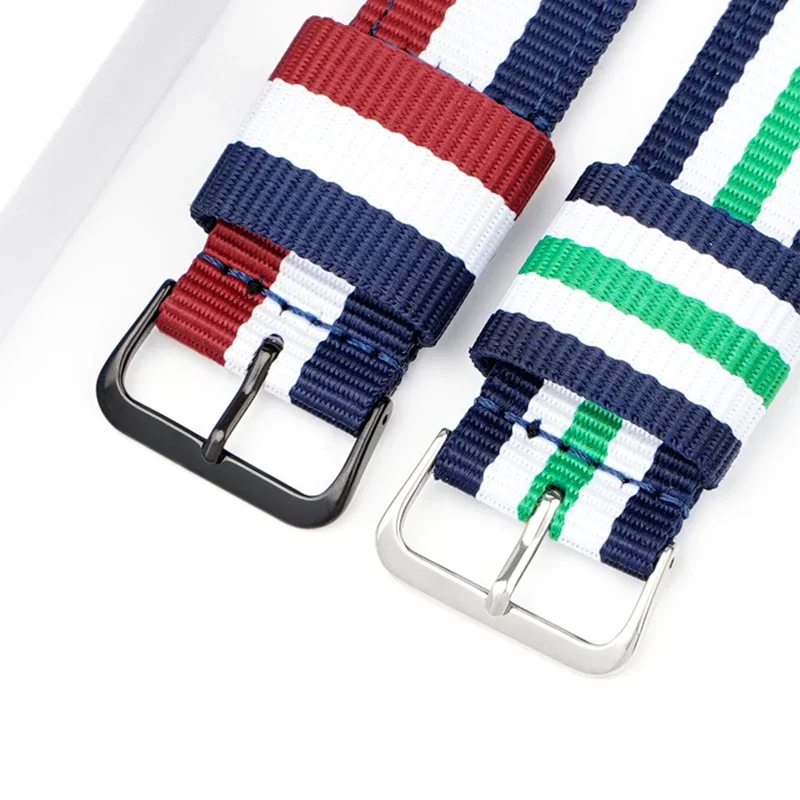 20mm 22mm Woven Nylon Strap fo - đánh giá và giá Canvas Strap Watch