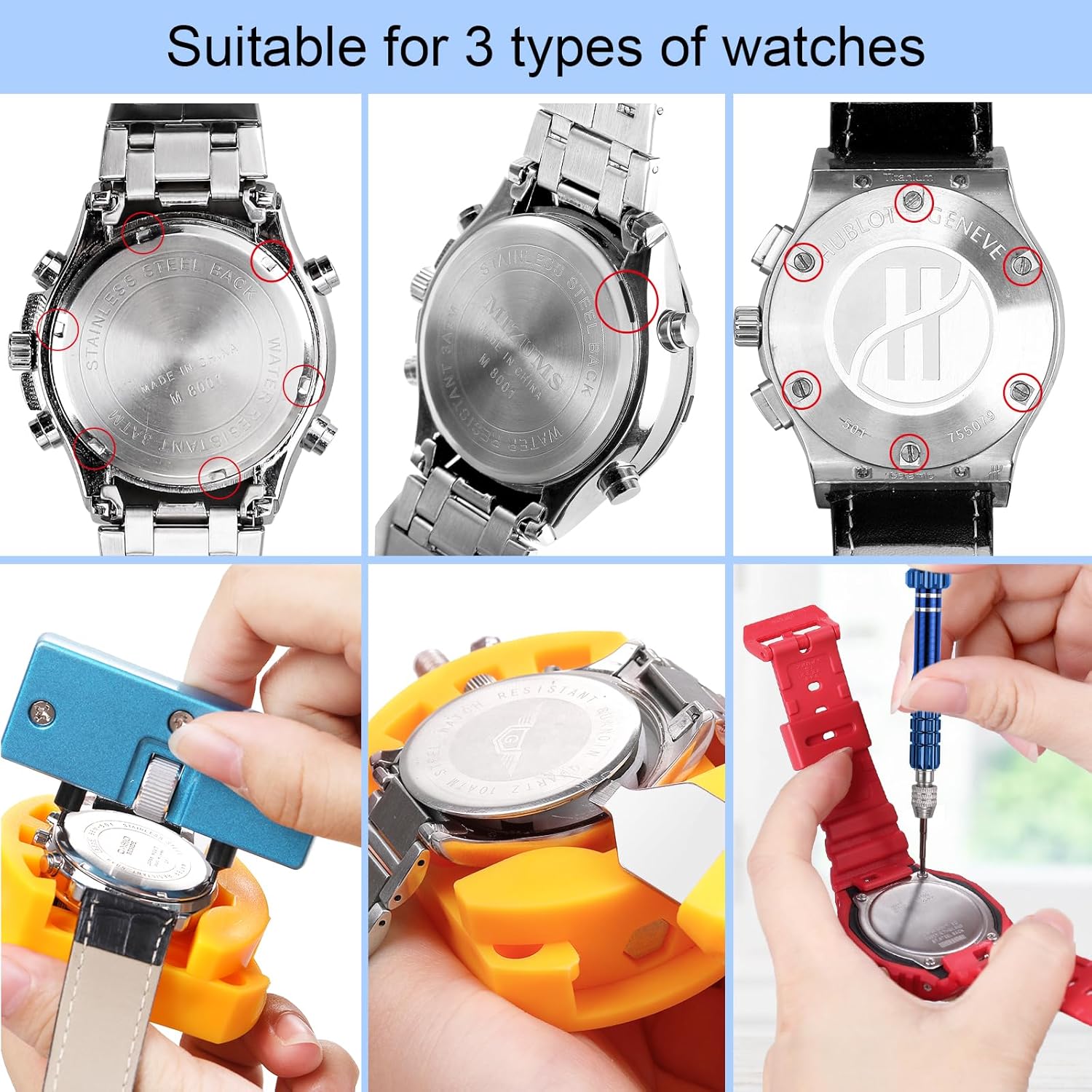 32 pcs Watch Battery Replaceme - đánh giá và giá Spring Bar Tool Set