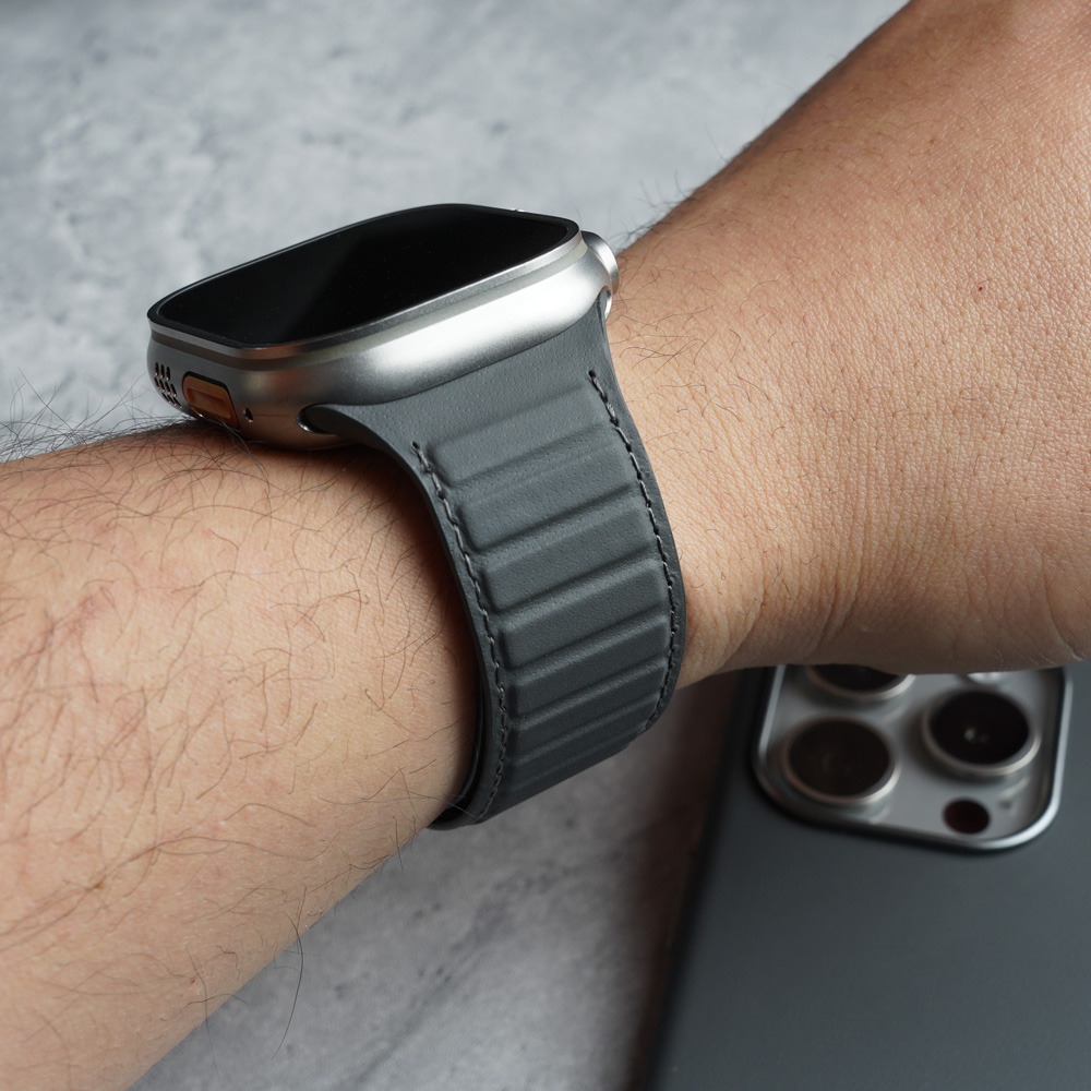 Magnetic Nappa Genuine Strap f - đánh giá và giá Suede Strap Watch
