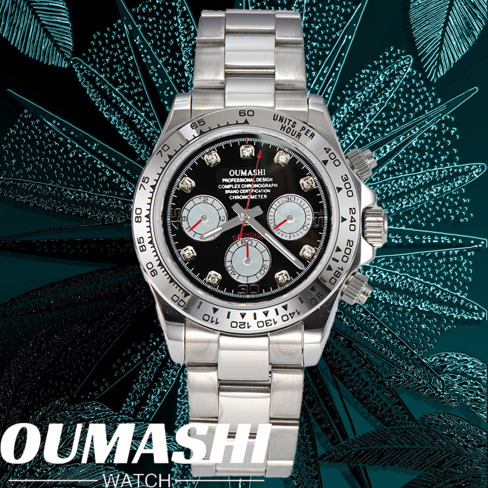 Luxury VK63 WATCH 39mm quartz  - đánh giá và giá Stainless Bracelet Diver