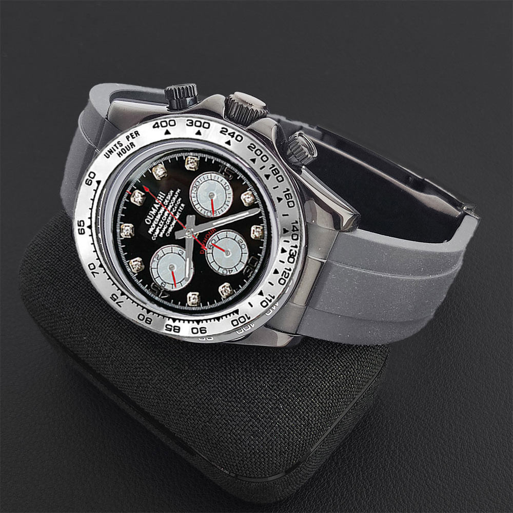 Luxury VK63 WATCH 39mm quartz  - đánh giá và giá Stainless Bracelet Diver