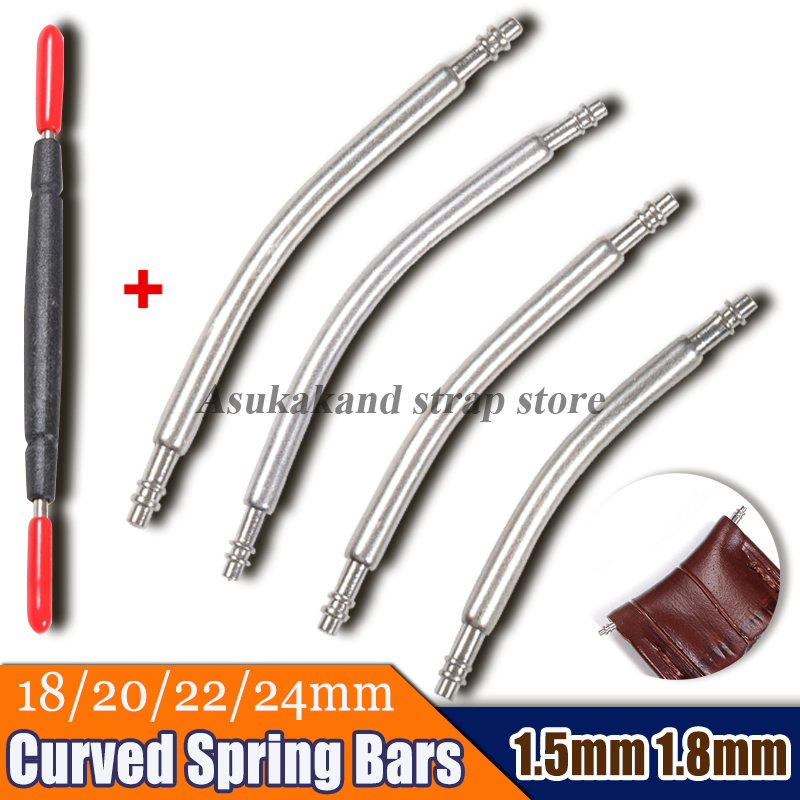 10pcs 1.5mm 1.8mm Diameter Sta - đánh giá và giá Curved Spring Bar