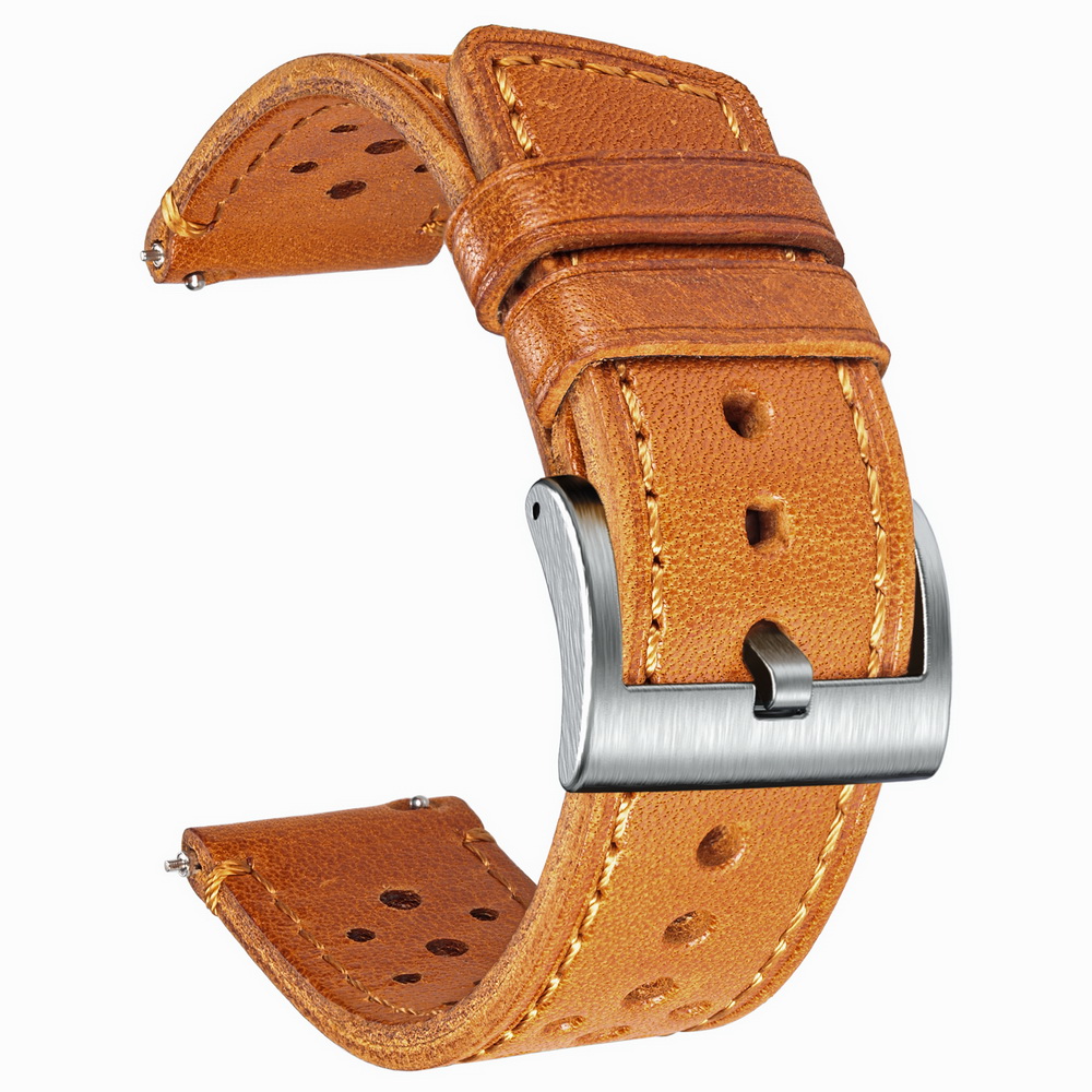 Hemsut Cowhide Watch Band Quic - đánh giá và giá Leather Strap Quick Release