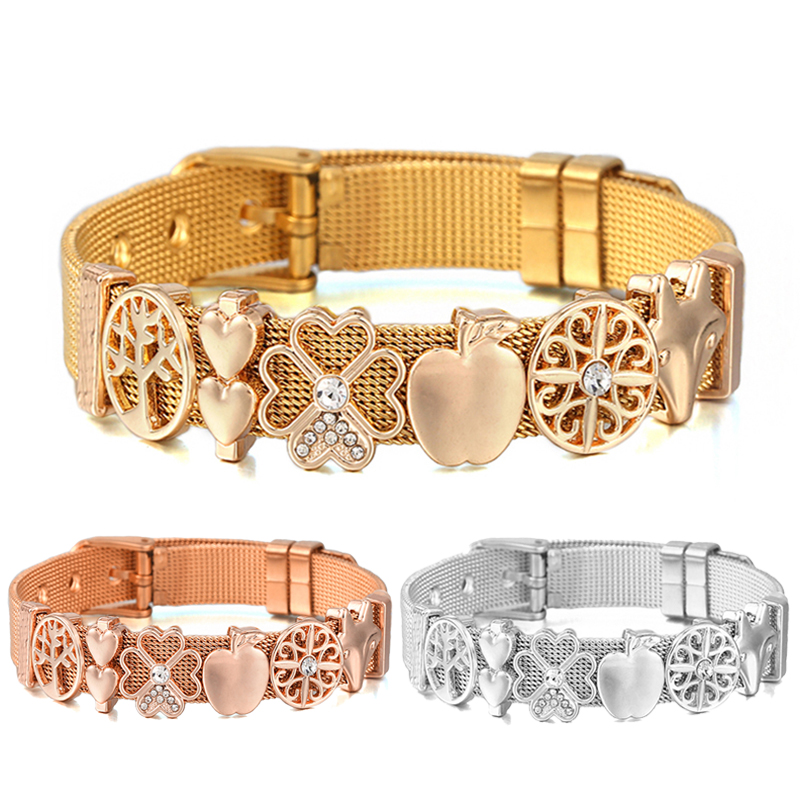 New Arrival 10mm Stainless Ste - đánh giá và giá Mesh Strap Metal