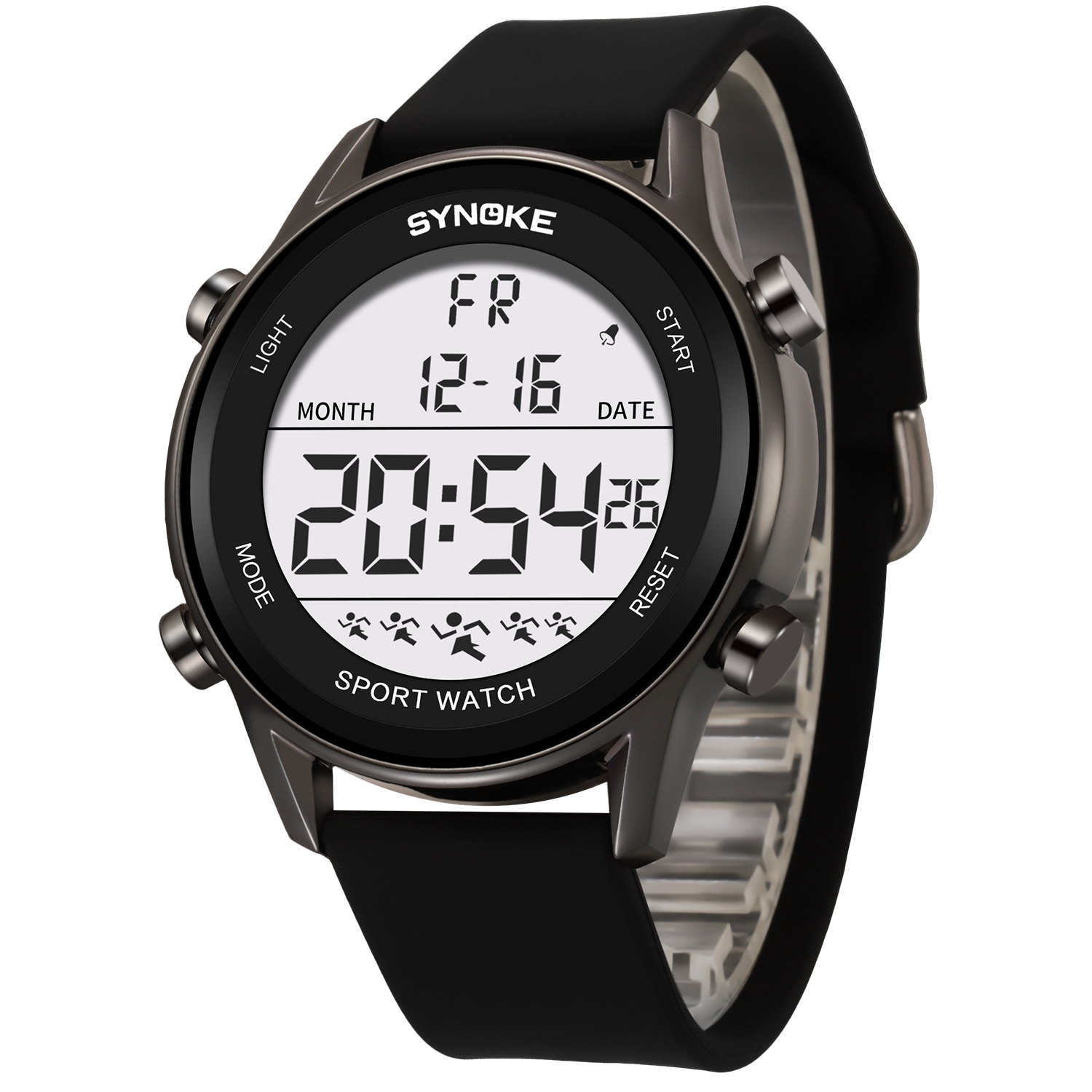 Digital Watches For Men Waterp - đánh giá và giá Rubber Strap Diver