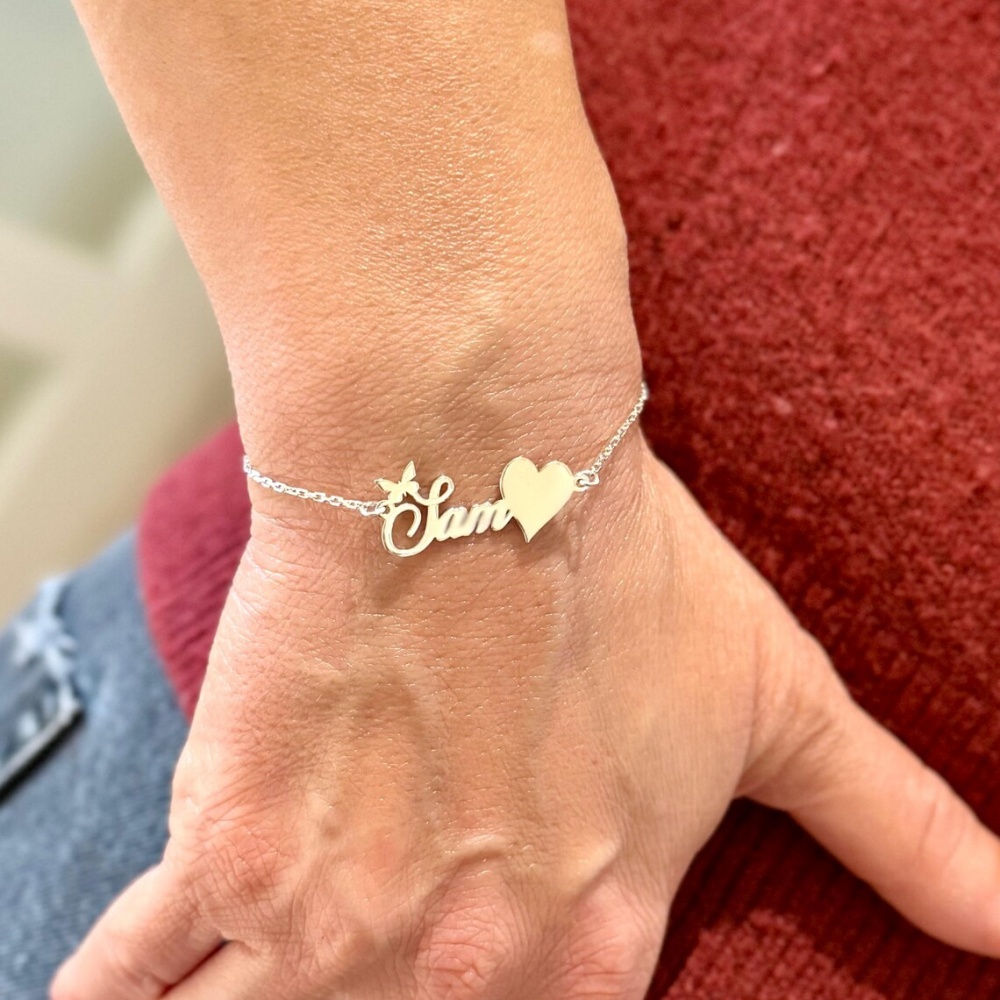 Custom Butterfly Name Bracelet - đánh giá và giá Butterfly Clasp Deployant