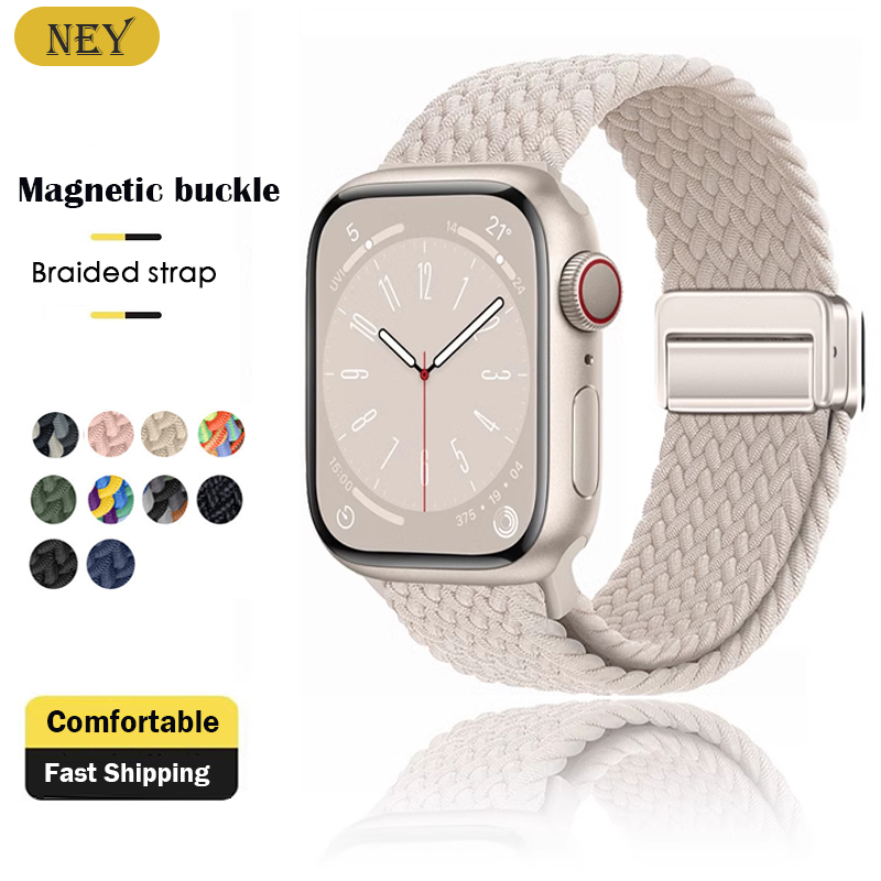 Braided Strap For Apple Watch  - đánh giá và giá Milanese Loop Magnetic