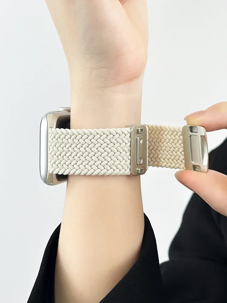 Braided Strap For Apple Watch  - đánh giá và giá Milanese Loop Magnetic