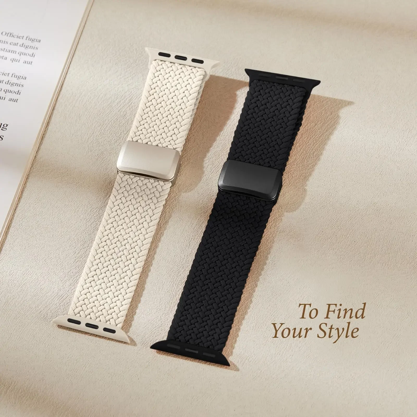 Braided Strap For Apple Watch  - đánh giá và giá Milanese Loop Magnetic