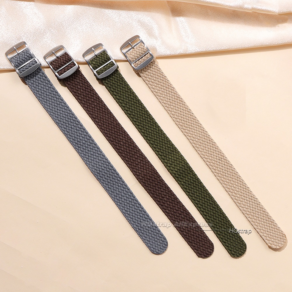 Nylon Woven Canvas Watch Band  - đánh giá và giá Perlon Strap Woven